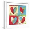 4 Hearts-Anna Flores-Framed Art Print