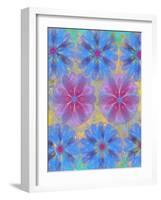 4 of 22 abstract art Circle Color Decor 3 D E-Ricki Mountain-Framed Art Print