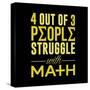 4 out of 3 struggle with math-IFLScience-Stretched Canvas