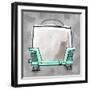 4-Toaster Aqua-Larry Hunter-Framed Giclee Print