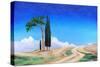4 Trees, Picenza, Tuscany, 2002-Trevor Neal-Stretched Canvas