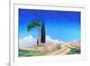 4 Trees, Picenza, Tuscany, 2002-Trevor Neal-Framed Giclee Print