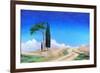 4 Trees, Picenza, Tuscany, 2002-Trevor Neal-Framed Giclee Print