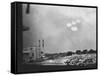 4 Ufo in the Sky, 50's-null-Framed Stretched Canvas