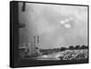 4 Ufo in the Sky, 50's-null-Framed Stretched Canvas