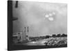 4 Ufo in the Sky, 50's-null-Stretched Canvas