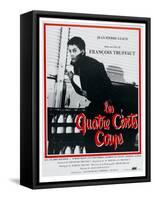 400 Blows, French Movie Poster, 1959-null-Framed Stretched Canvas