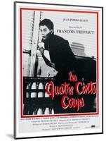 400 Blows, French Movie Poster, 1959-null-Mounted Premium Giclee Print