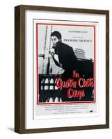 400 Blows, French Movie Poster, 1959-null-Framed Art Print