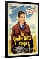 400 Blows, French Movie Poster, 1959-null-Framed Art Print