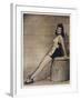 40s Pin Up Girl-null-Framed Photographic Print