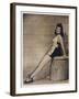 40s Pin Up Girl-null-Framed Photographic Print