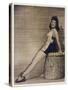 40s Pin Up Girl-null-Stretched Canvas