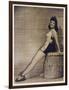 40s Pin Up Girl-null-Framed Photographic Print