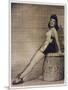 40s Pin Up Girl-null-Mounted Photographic Print