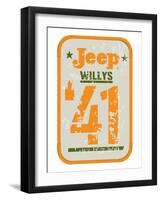 41 Jeep Willys - Heritage-null-Framed Art Print