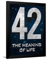 42 The Meaning of Life-null-Framed Poster