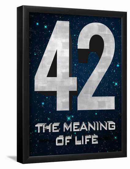 42 The Meaning of Life-null-Framed Poster