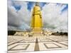 424 foot Yattawmu standing Buddha at Bodhi Tataung, Monywa, Sagaing Region, Myanmar-null-Mounted Photographic Print