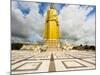 424 foot Yattawmu standing Buddha at Bodhi Tataung, Monywa, Sagaing Region, Myanmar-null-Mounted Photographic Print