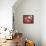 42CO-Pierre Henri Matisse-Framed Stretched Canvas displayed on a wall