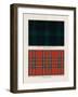 42nd Royal Highlanders "The Black Watch". Regimental Tartans-Henry A. Payne-Framed Giclee Print