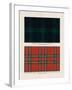 42nd Royal Highlanders "The Black Watch". Regimental Tartans-Henry A. Payne-Framed Giclee Print