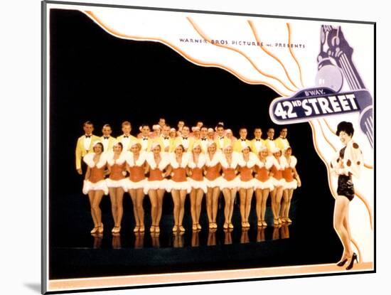 42nd Street, 1933-null-Mounted Poster