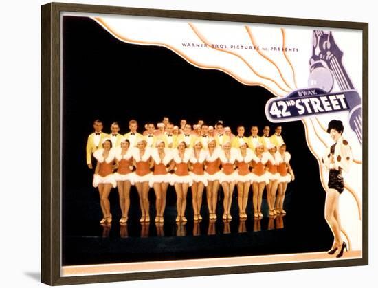 42nd Street, 1933-null-Framed Poster