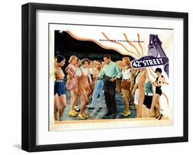 42nd Street, 1933-null-Framed Art Print