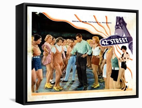 42nd Street, 1933-null-Framed Stretched Canvas