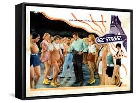 42nd Street, 1933-null-Framed Stretched Canvas