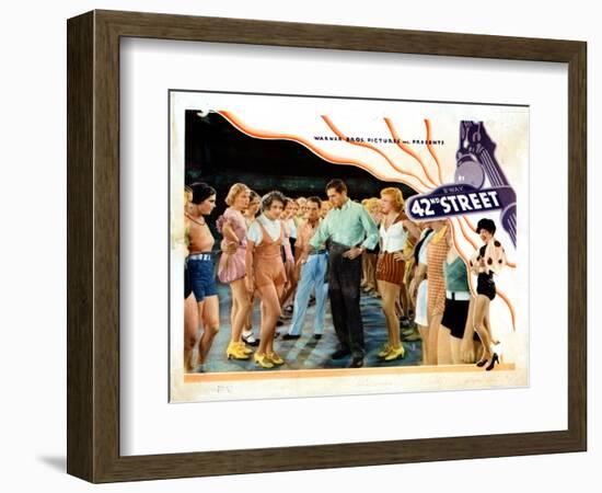 42nd Street, 1933-null-Framed Art Print