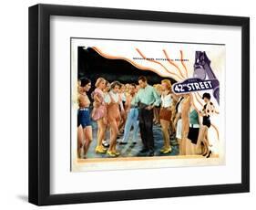 42nd Street, 1933-null-Framed Art Print