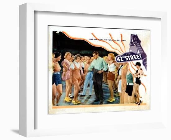 42nd Street, 1933-null-Framed Art Print