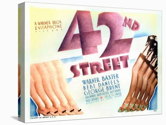 42nd Street, 1933-null-Stretched Canvas