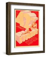 42nd Street, 1933-null-Framed Art Print