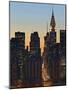 42nd Street and Chrysler Bldg, New York, USA-Walter Bibikow-Mounted Photographic Print