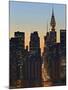 42nd Street and Chrysler Bldg, New York, USA-Walter Bibikow-Mounted Photographic Print