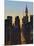 42nd Street and Chrysler Bldg, New York, USA-Walter Bibikow-Mounted Photographic Print