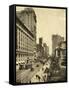 42nd Street East from 6th Avenue-null-Framed Stretched Canvas