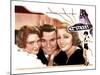 42nd Street, from Left, Ruby Keeler, George Brent, Bebe Daniels, 1933-null-Mounted Art Print