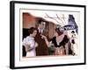 42nd Street, from Left, Ruby Keeler, George Brent, Bebe Daniels, 1933-null-Framed Art Print