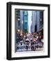 42nd Street in Mid Town Manhattan, New York City, New York, United States of America, North America-Gavin Hellier-Framed Photographic Print