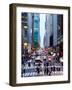 42nd Street in Mid Town Manhattan, New York City, New York, United States of America, North America-Gavin Hellier-Framed Photographic Print