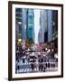 42nd Street in Mid Town Manhattan, New York City, New York, United States of America, North America-Gavin Hellier-Framed Photographic Print