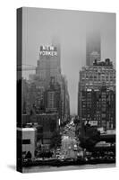 42nd Street New York City on Rainy Day-null-Stretched Canvas