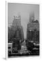 42nd Street New York City on Rainy Day-null-Framed Photo