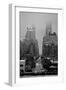 42nd Street New York City on Rainy Day-null-Framed Photo