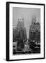 42nd Street New York City on Rainy Day-null-Framed Photo